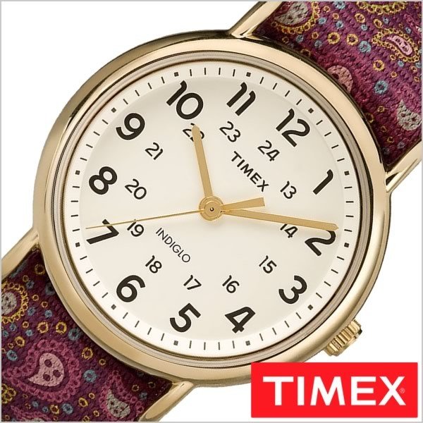 å ӻ  С֥ڡ꡼ TIMEX WeekenderReversiblePaisley38mm