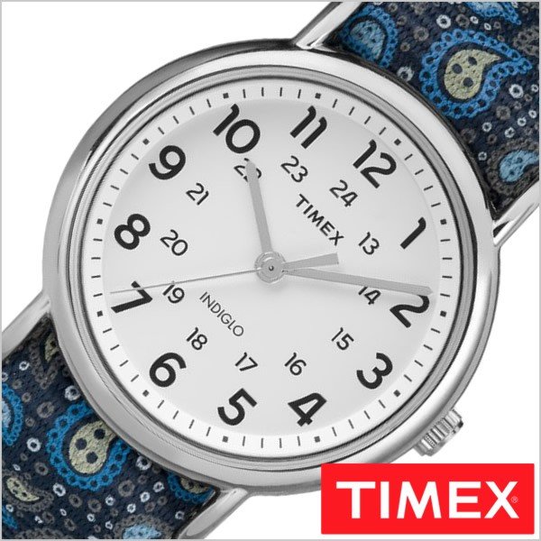 å ӻ  С֥ڡ꡼ TIMEX WeekenderReversiblePaisley38mm