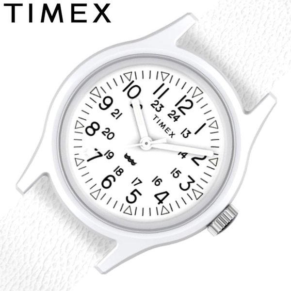 タイメックス 腕時計 キャンパー オリジナルキャンパー 29mm トータスケース TIMEX Camper Original Camper 29mm レディース ホワイト 時計 S-TW2T96200｜watch-lab