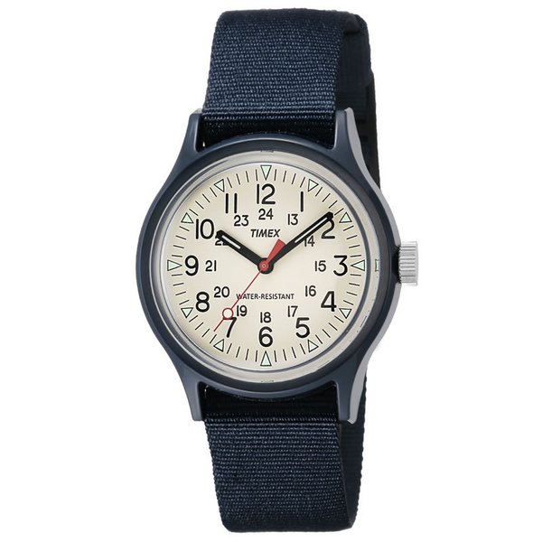 タイメックス 腕時計 キャンパー オリジナルキャンパー 日本限定 TIMEX Original Camper Japan Exclusive ユニセックス クリーム ネイビー 時計 S-TW2U84200｜watch-lab｜02