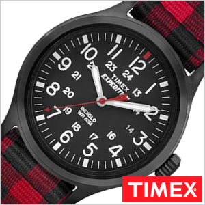 å ӻ ڥǥ ȥХåե å TIMEX ExpeditionScoutBuffalo check