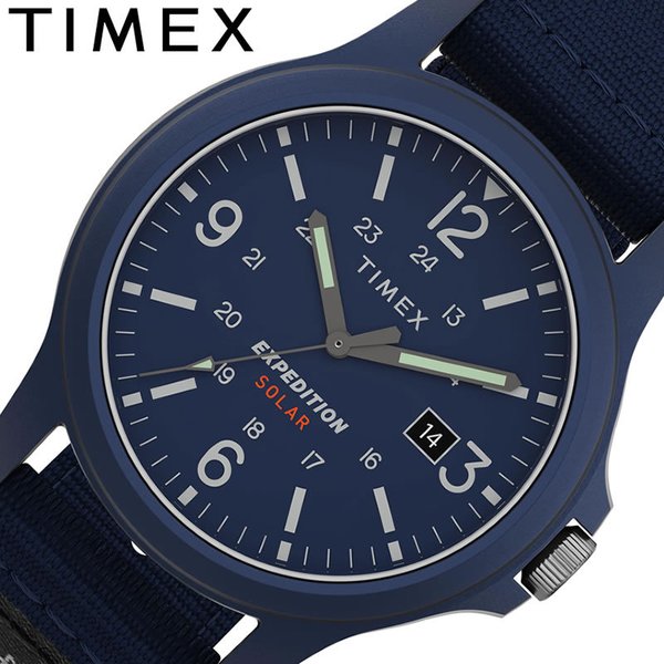 タイメックス 腕時計 エクスペディション アカディア ソーラー TIMEX EXPEDITION Acadia Solar メンズ グリーン ブルー  時計 S-TW4B18900