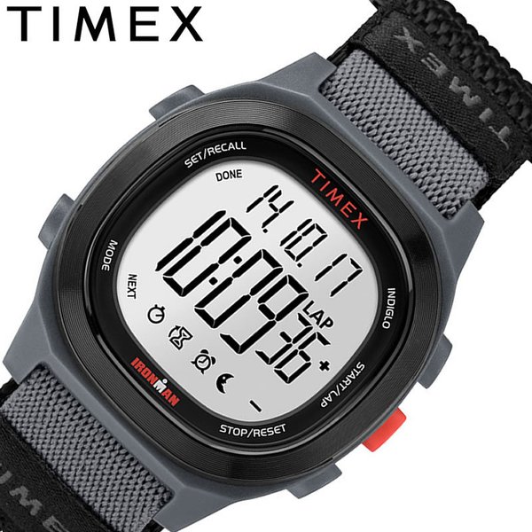 国産大人気タイメックス アイアンマンエッセンシャル10ラップ 新品 腕時計 本物 TW5M19300 未使用 ブラック タイメックス