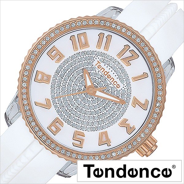 テンデンス 時計 グウラムミディアム TENDENCE 腕時計 Tendence GLAM MEDIUM レディース ホワイト S-TY930109