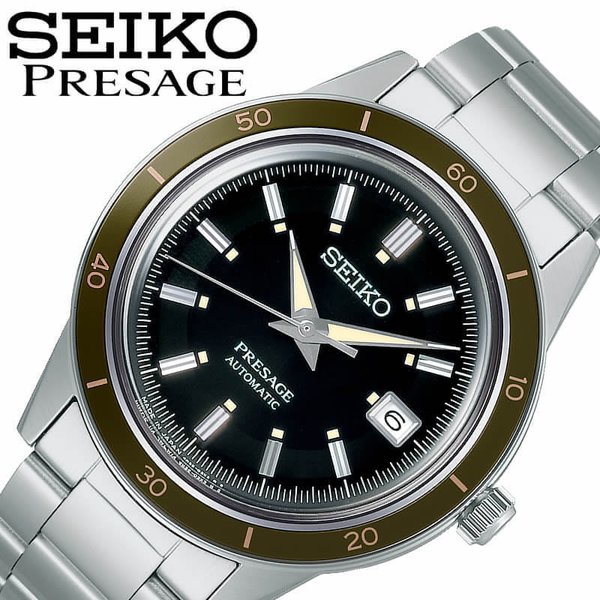  ӻ ץ쥶 ١å饤 Style60's SEIKO PRESAGE Basic line: Style60's  ꡼ С  SARY195