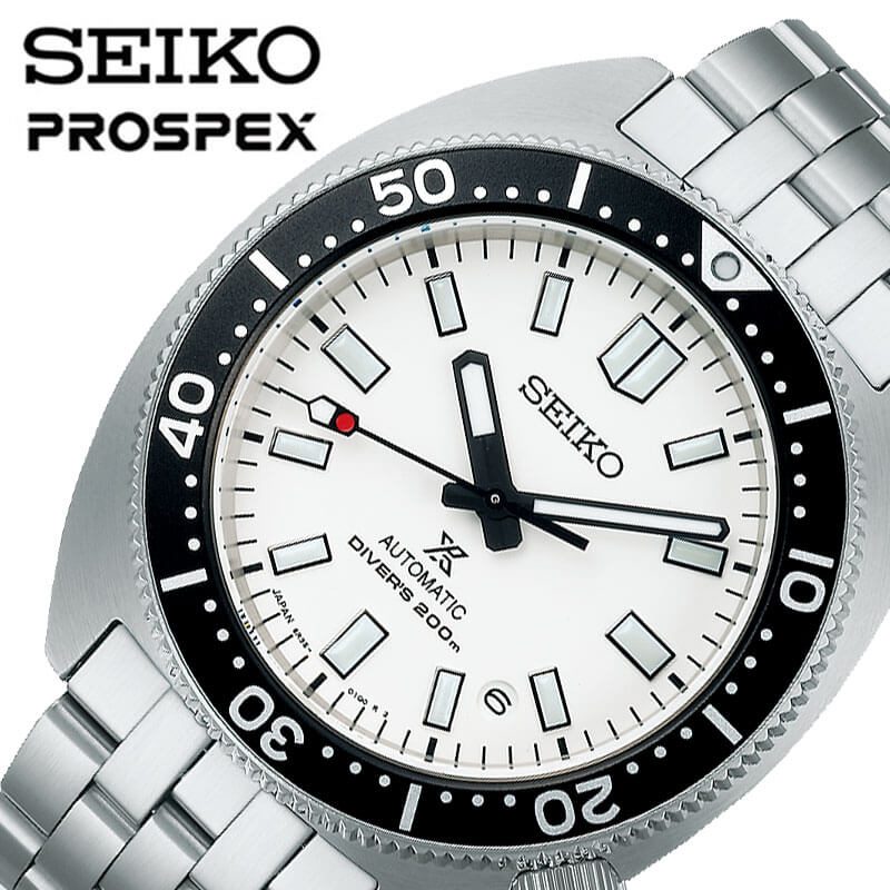 セイコー 腕時計 プロスペックス ダイバー スキューバ SEIKO PROSPEX DIVER SCUBA メンズ ホワイト シルバー 時計  機械式メカニカル SBDC171 人気 : sbdc171 : 正規腕時計の専門店ウォッチラボ - 通販 - Yahoo!ショッピング