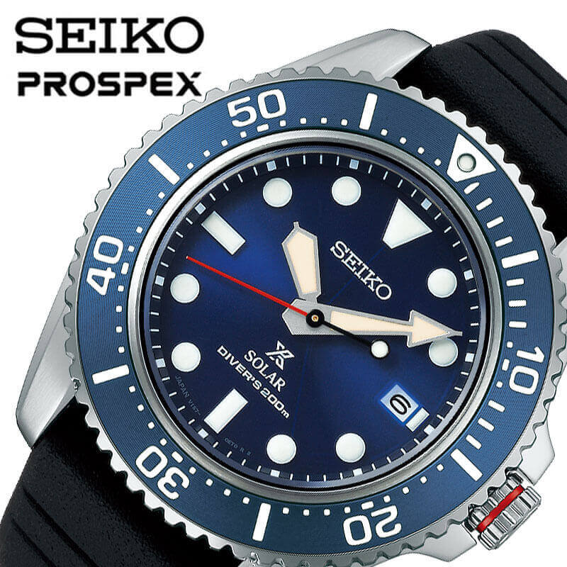 セイコー 腕時計 プロスペックス ダイバー スキューバ SEIKO PROSPEX DIVER SCUBA メンズ ブルー ブラック 時計 ソーラー SBDJ055 人気 おすすめ｜watch-lab
