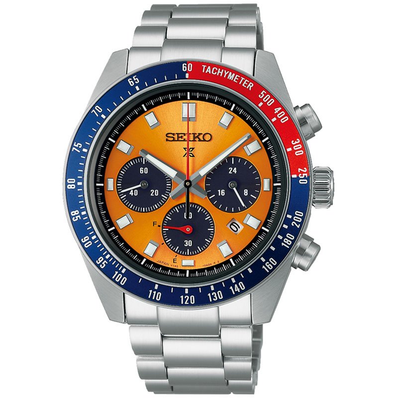 セイコー 腕時計 SEIKO 時計 プロスペックス スピードタイマー PROSPEX SPEEDTIMER イエロー 男性 メンズ ソーラー SBDL117の画像
