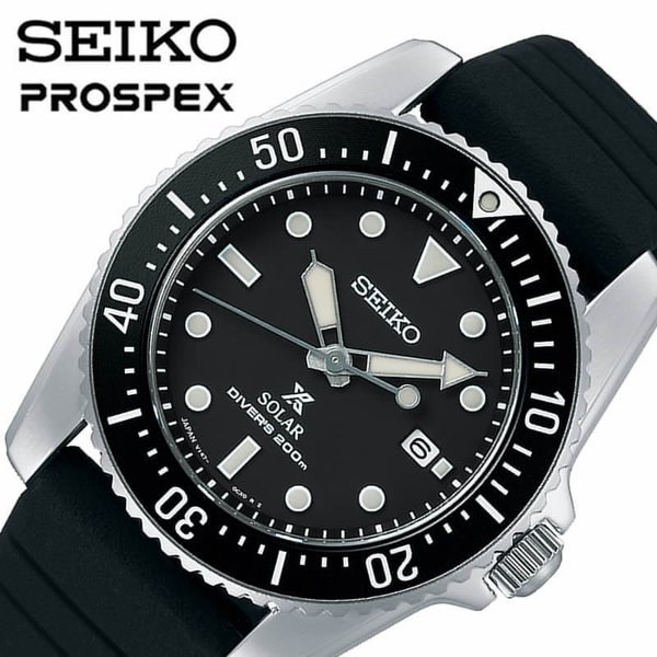 セイコー 腕時計 プロスペックス ダイバースキューバ SEIKO PROSPEX DIVER SCUBA メンズ ブラック 時計 SBDN075｜watch-lab