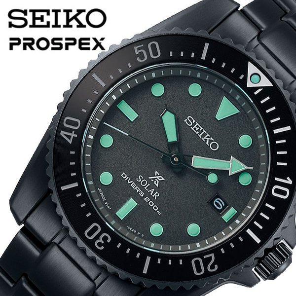 セイコー 腕時計 プロスペックス SEIKO PROSPEX メンズ グレー ブラック 時計 クォーツ ソーラー SBDN081 人気 おしゃれ ブランド プレゼント ギフト