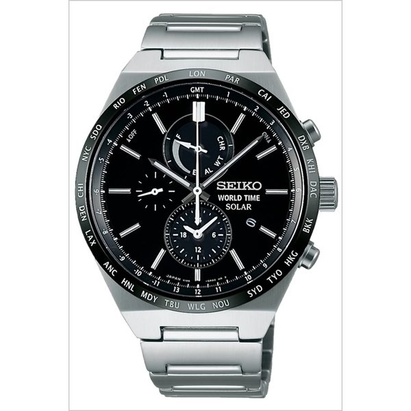 セイコー 腕時計 スピリット スマート セイコー腕時計 SEIKO時計 SEIKO 腕時計 セイコー 腕時計 スピリット スマート SPIRIT SMART メンズ ブラック SBPJ025｜watch-lab｜02