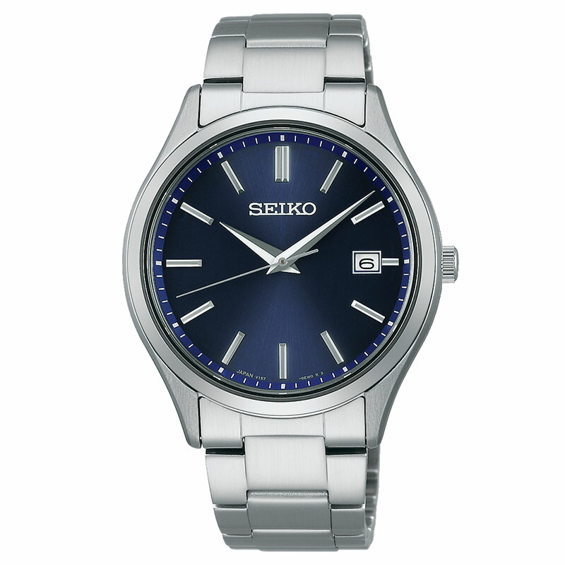 SEIKO SELECTION ソーラー　SBPX145 ネイビー×シルバー新品 セイコー 腕時計 ファム SEIKO メンズ ネイビー シルバー 時計