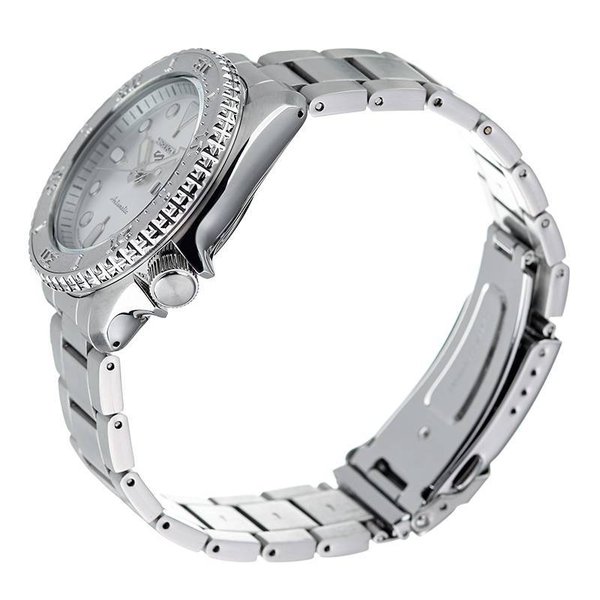 SEIKO 5 Sports メンズ腕時計 稼働 シルバー スケルトン 裏スケ Seiko 5 Sports セイコー 5スポーツ 自動巻き 時計 機械式 コンセプ