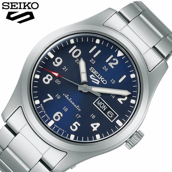セイコー 腕時計 セイコー ファイブ スポーツ フィールド スポーツスタイル SEIKO Seiko 5 Sports FIELD SPORTS STYLE メンズ ブルー シルバー 時計 SBSA113