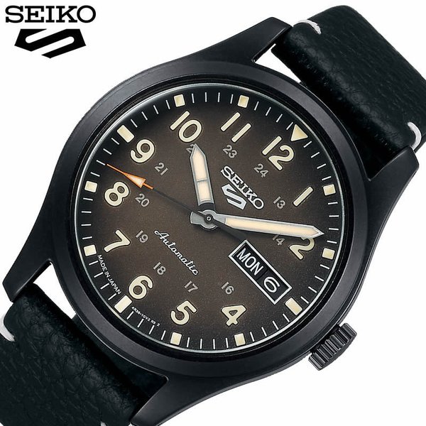 セイコー 腕時計 セイコー ファイブ スポーツ フィールド スペシャルスタイル SEIKO Seiko 5 Sports FIELD SPECIALIST STYLE メンズ ブラック 時計 SBSA121