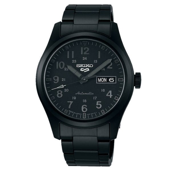 セイコー 腕時計 ファイブスポーツ SEIKO 5 SPORTS メンズ ブラック 時計 機械式 自動巻 自動巻き SBSA165 人気 おしゃれ ブランド プレゼント ギフト｜watch-lab｜02
