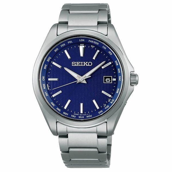 セイコー セレクション ソーラー 電波 電波ソーラー 時計 SEIKO SELECTION 腕時計 メンズ ブルー SBTM289｜watch-lab｜02