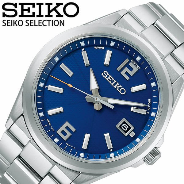 セイコー 腕時計 SEIKO SELECTION SEIKO SEIKO SELECTION メンズ ブルー シルバー 時計 SBTM305