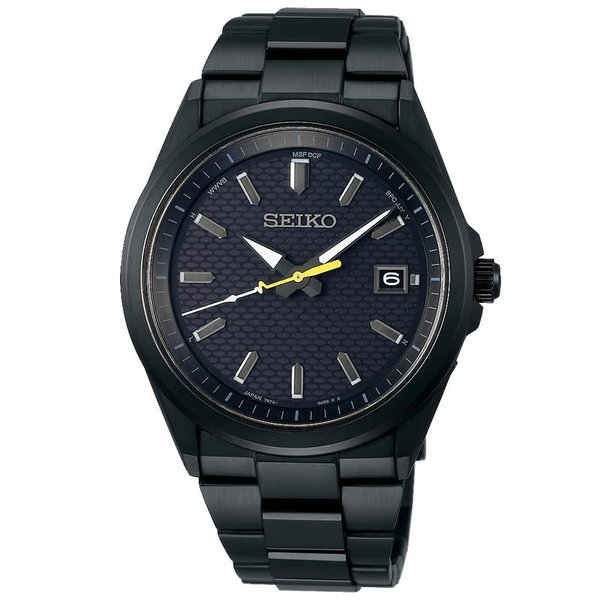 レア セイコー SBTM309 マスターピース 流通限定 電波ソーラー ブラック SEIKO SELECTION セイコー 腕時計 セレクション マスターピース