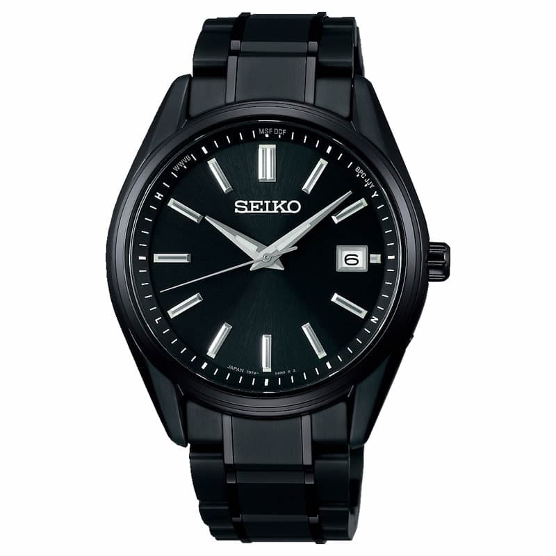 SEIKO セレクションＳＢＴＭ３４３　ブラック　ソーラー電波　チタンベルト セイコー 腕時計 SEIKO 時計 セレクション SELECTION メンズ ブラック