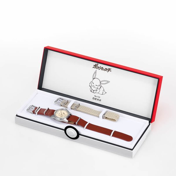 セイコー セレクション ポケットモンスター コラボレーションモデル イーブイ 時計 SEIKO SELECTION POKEMON 腕時計 レディース  キッズ アイボリー SCXP179