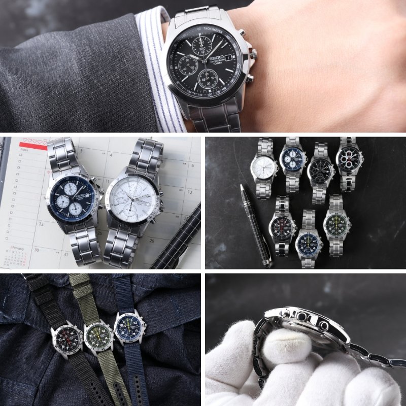 SEIKO クロノグラフ 他 腕時計 まとめて おまけ付き 6点 セイコー 限定セット】セイコー 時計 SEIKO 腕時計 セイコー腕時計 セイコー時計