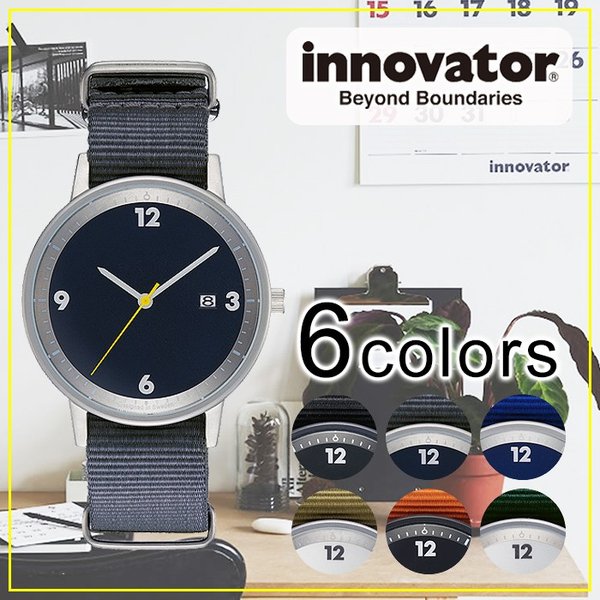 イノベーター腕時計 innovator 腕時計 ボールド Bald メンズ レディース ユニセックス シルバー IN-0001