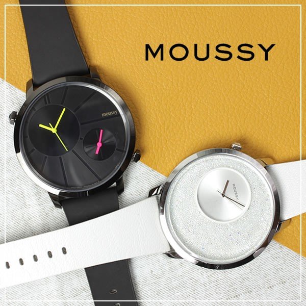 マウジー 腕時計 MOUSSY 時計 ビッグケース