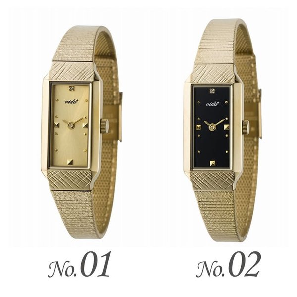ヴィーダプラス 腕時計 レクタンギュラー VIDA+ 時計 Rectangular レディース｜watch-lab｜02