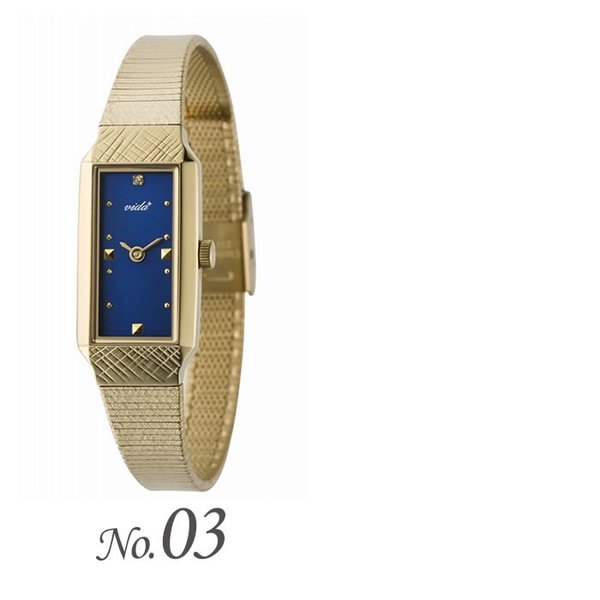 VIDA＋（ヴィーダプラス） 腕時計 レクタンギュラー 時計 Rectangular