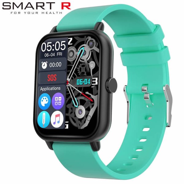 スマートR 腕時計 スマートウォッチ スクエア デザイン iphone対応 