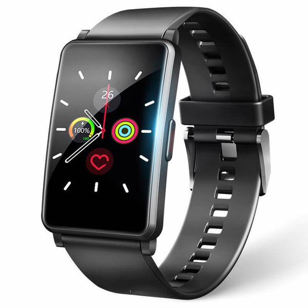 スマートR 腕時計 スマートウォッチ  バー デザイン iphone対応 Android対応 血中酸素測定機能 通知機能 SMART R HC91 ブラック 液晶 時計 充電式デジタル｜watch-lab｜02