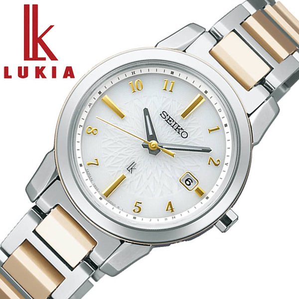 セイコー ルキア アイコレクション ソーラー 電波 時計 SEIKO LUKIA I Collection 腕時計 防水 レディース ホワイト 人気 ブランド おすすめ おしゃれ