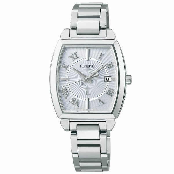 セイコールキア SSQW057 電波ソーラー トノー型 シルバー LUKIA セイコー 腕時計 ルキア ソーラー電波 SEIKO I Collection