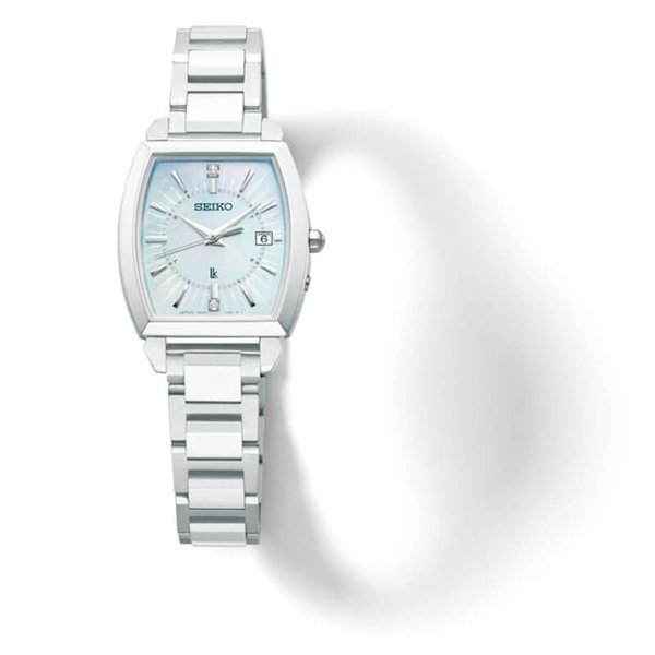 セイコー ルキア レディース 腕時計 電波 ソーラー 稼働 シンプル シルバー セイコー ルキア SEIKO LUKIA 電波 ソーラー 電波時計 腕時計