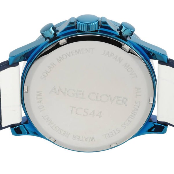 Angel Clover 腕時計 エンジェル クローバー 時計 タイムクラフト ソーラー TIME CRAFT SOLAR メンズ/ホワイト TCS44BNV-WH｜watch-lab｜05