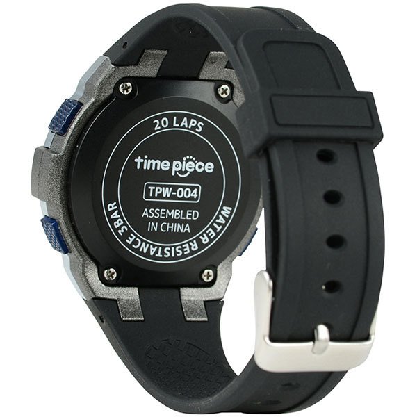 タイムピース 時計 Time Piece 腕時計 メンズ ネイビー TPW-004BL 人気 ブランド おすすめ おしゃれ ランニング ジョギング マラソン ラップ計測 20ラップ｜watch-lab｜04