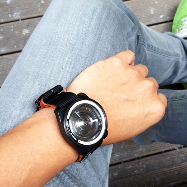 【美品】TACS NATO-LENS TS1503B 腕時計 TACS（タックス） 腕時計 時計 ナトーレンズ NATO LENS メンズ