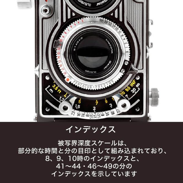 タックス 腕時計 ツインレンズ TACS TWINLENS メンズ ブラック 時計 TS2002B-SET | TACS | 03