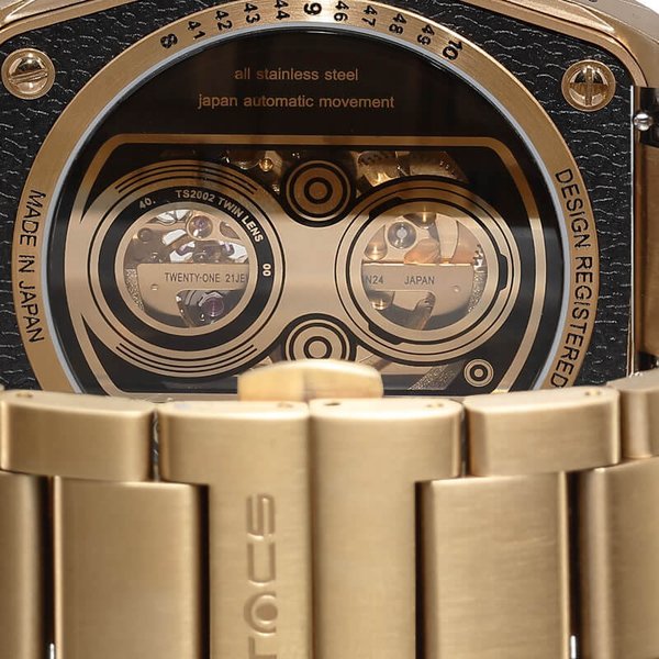 タックス 腕時計 ツインレンズ TACS TWINLENS メンズ ブラック 時計 TS2002B-SET | TACS | 05