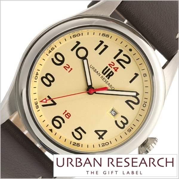 アーバンリサーチ腕時計 URBAN RESEARCH時計 URBAN RESEARCH 腕時計 アーバンリサーチ 時計 メンズ ベージュ UR001-03