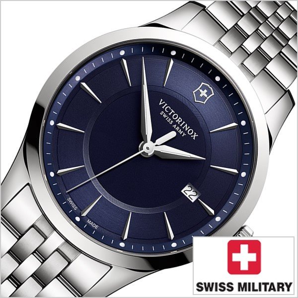 ビクトリノックス スイスアーミー 腕時計 VICTORINOX SWISS ARMY 時計 アライアンス ALLIANCE メンズ ブルー VIC-241802