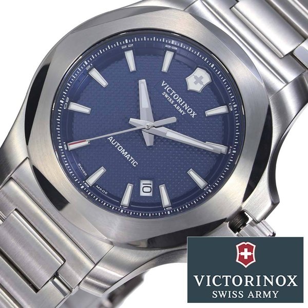 ビクトリノックス スイスアーミー イノックス メカニカル 自動巻き 時計 VICTORINOX SWISSARMY I.N.O.X. Mechanical 腕時計 メンズ 男性 ブルー