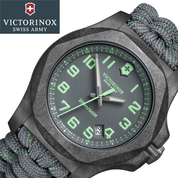 ビクトリノックス スイスアーミー イノックス カーボン 時計 VICTORINOX SWISSARMY I.N.O.X. CARBON 腕時計 メンズ グレー 241861 人気 防水 ブランド