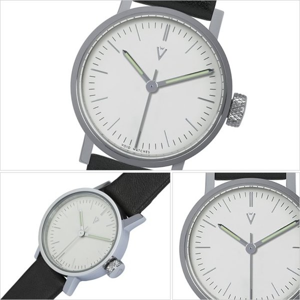 ヴォイド 時計 VOID 腕時計 メンズ レディース ホワイト VID020055｜watch-lab｜03