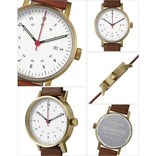 ヴォイド 時計 VOID 腕時計 メンズ レディース ホワイト VID020079｜watch-lab｜03