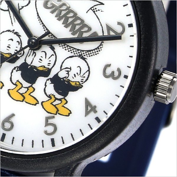 ディズニー 腕時計 ドナルド Disney 時計 Donald レディース キッズ 男の子 女の子 ホワイト WD-H02-DD｜watch-lab｜04