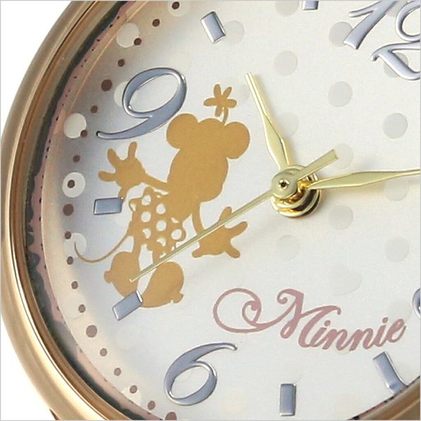 ディズニー 腕時計 ミニー Disney 時計 Minnie レディース キッズ 女の子 ホワイト WMK-B08-PG｜watch-lab｜05