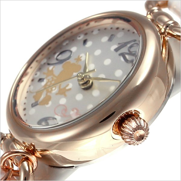 ディズニー 腕時計 ミニー Disney 時計 Minnie レディース キッズ 女の子 ホワイト WMK-B08-PG｜watch-lab｜06