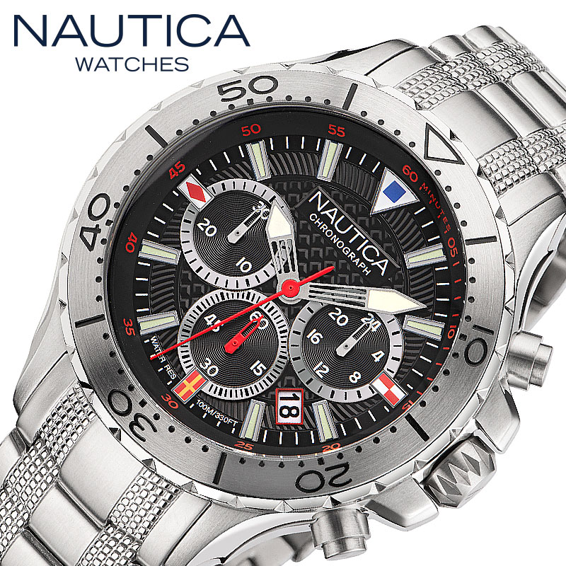 ノーティカ 腕時計 エヌエスティークロノ NAUTICA NST CHRONO メンズ 